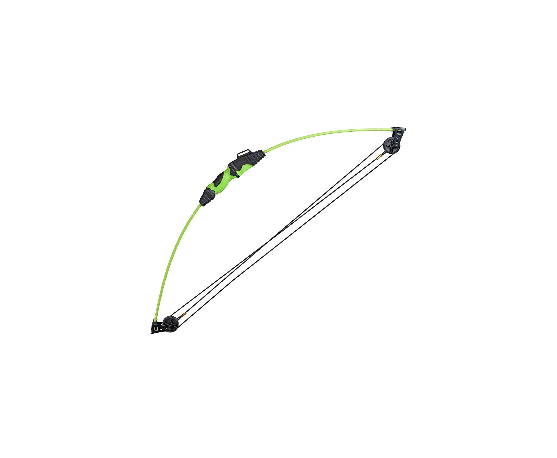 Kit Arco Composto Juvenil - 12 Lbs Verde Com Acessórios - Man Kung