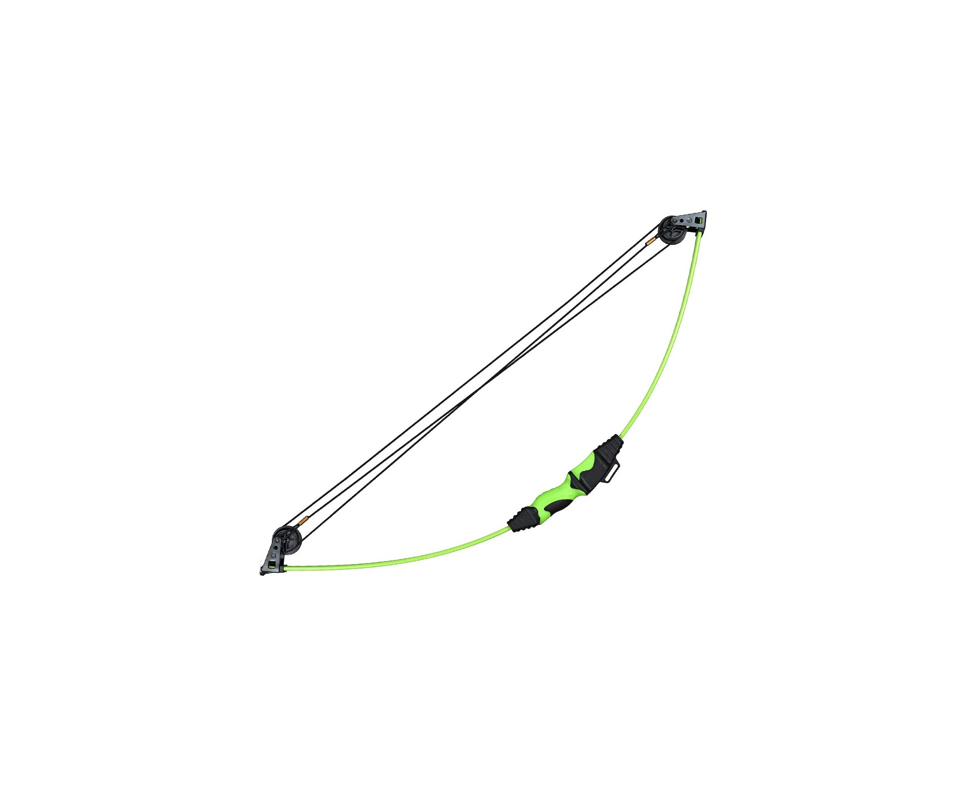 Kit Arco Composto Juvenil - 12 Lbs Verde Com Acessórios - Man Kung