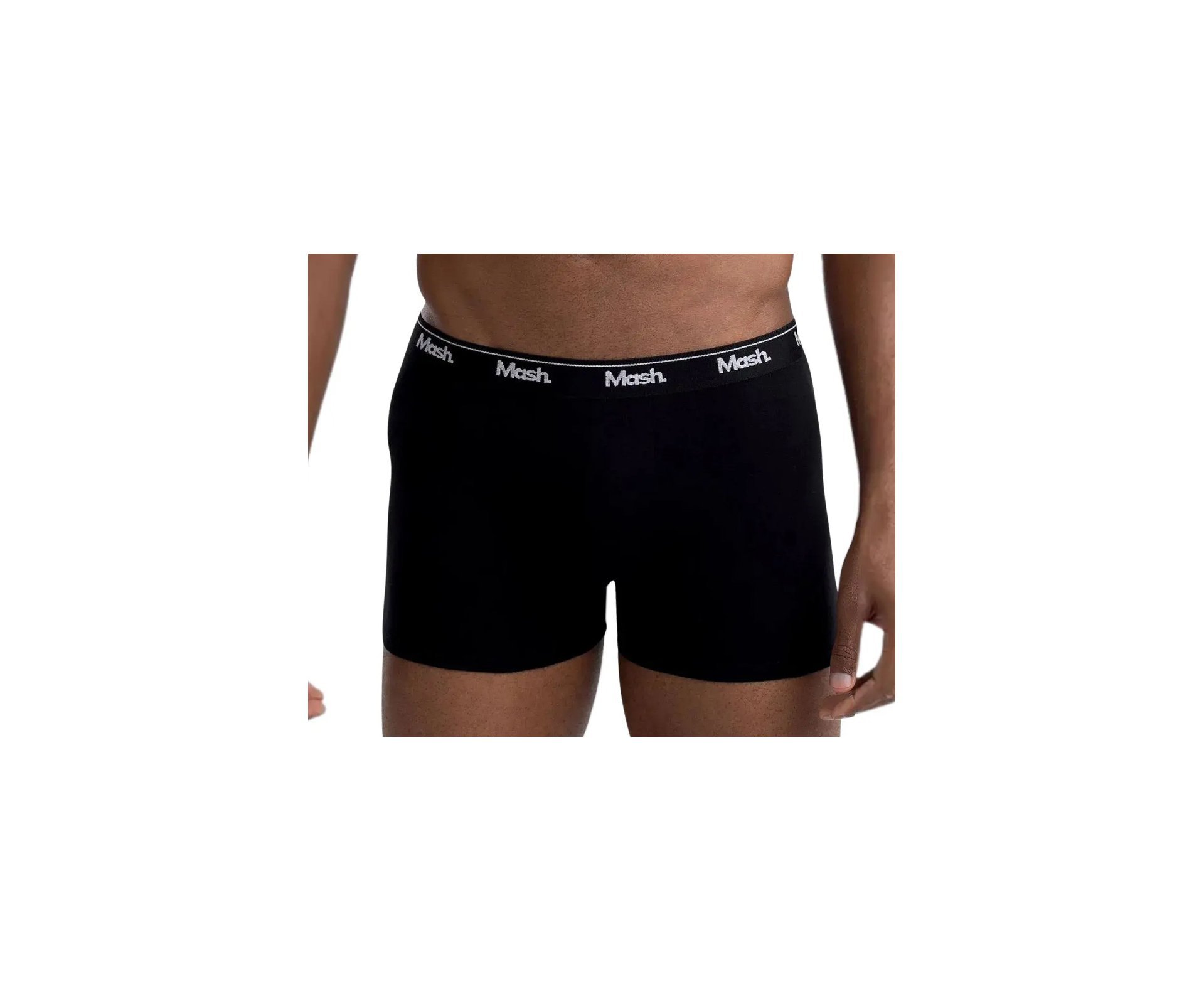Kit 10 Cuecas Mash Boxer Cotton Box Original