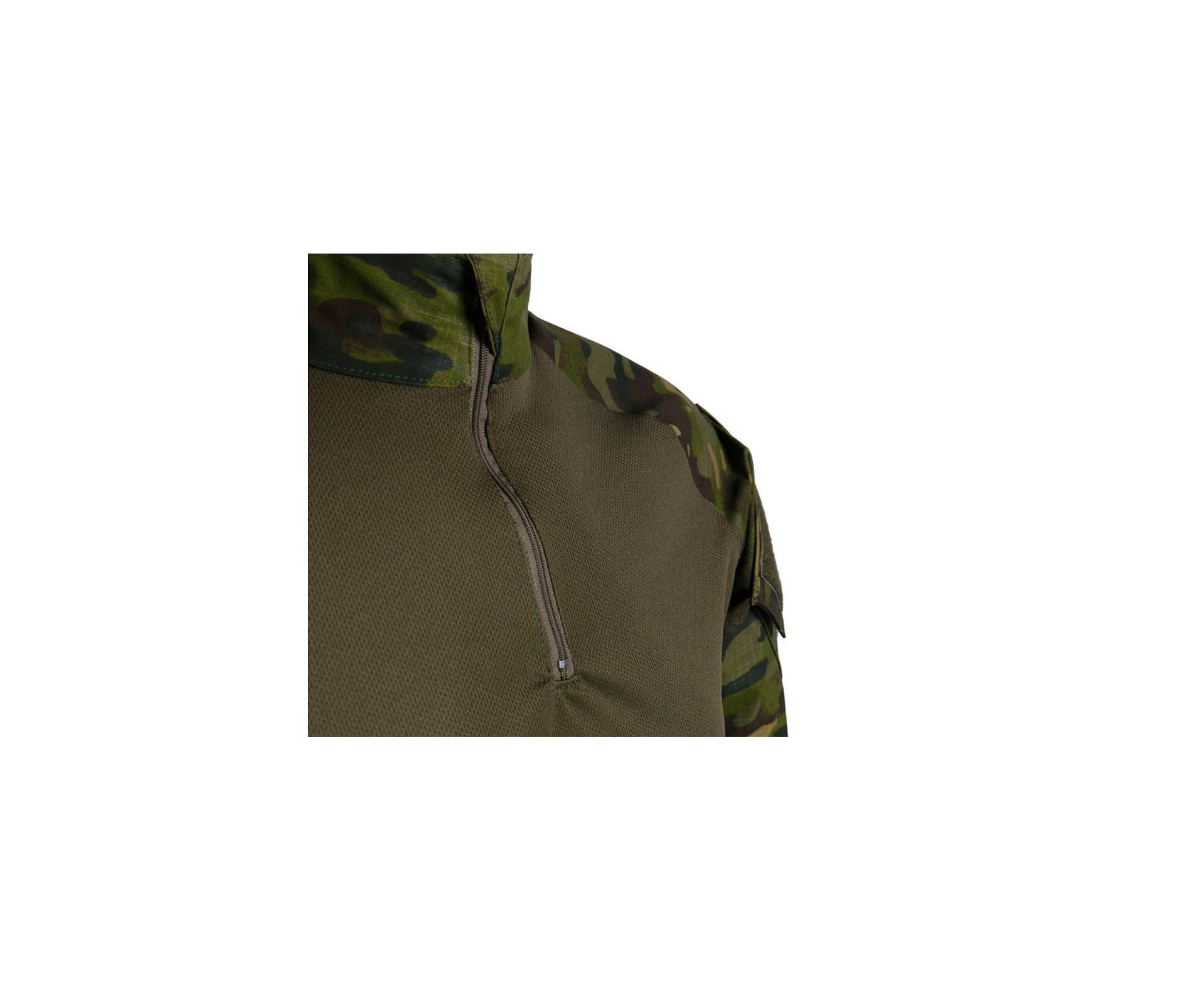 Camisa Combat Shirt Steel Camuflado Tropic - P