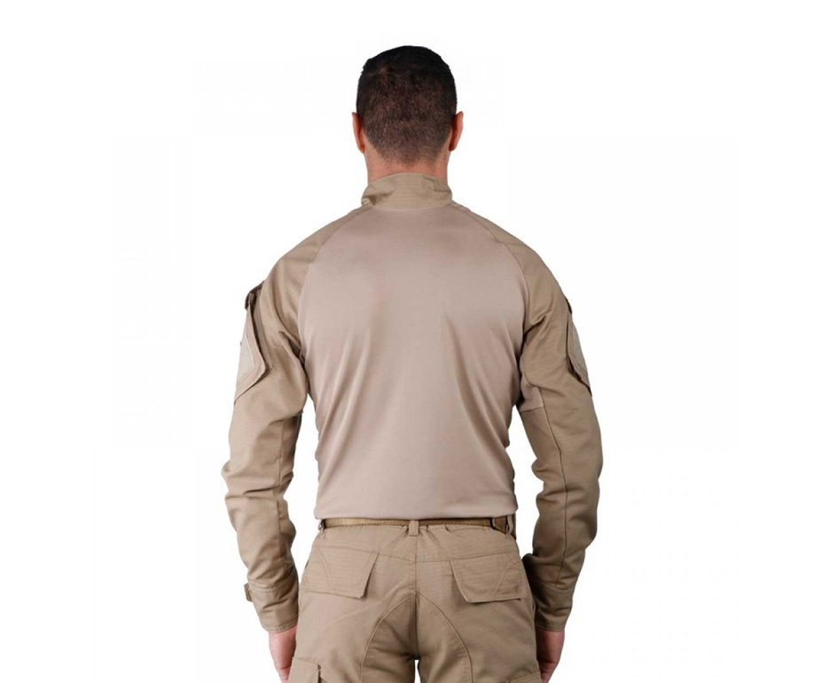Camisa Combat Shirt Steel Tan - Belica - P