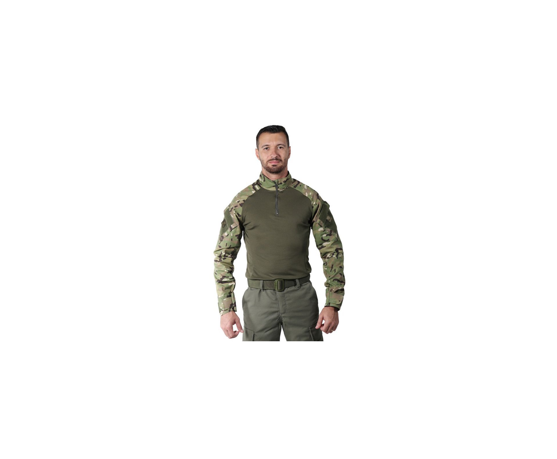 Camisa Combat Shirt Steel Camuflado Multicam - Belica - P