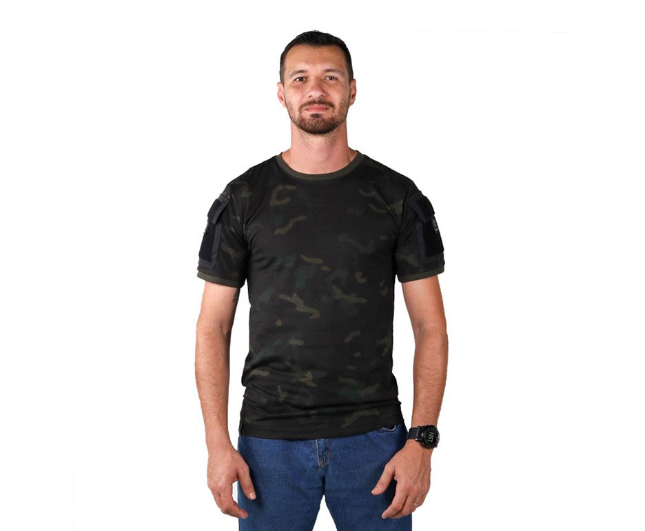 Camiseta Ranger Multicam Black - Belica - P