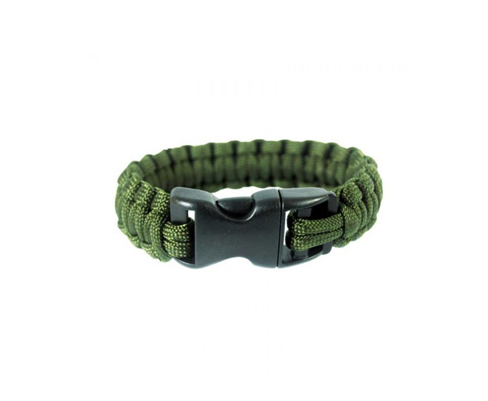 Pulseira Paracord 550 Survival Verde - Treme Terra