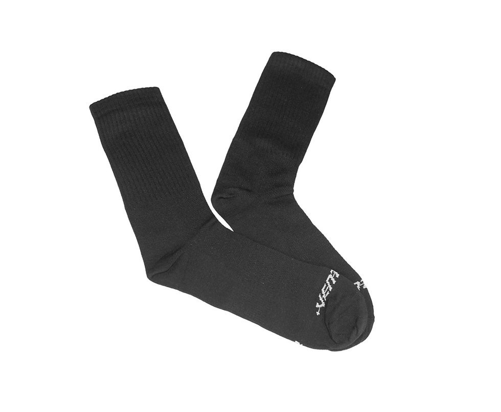 Meia Cano Super Longo Sem Costura - Preto - Vento - P