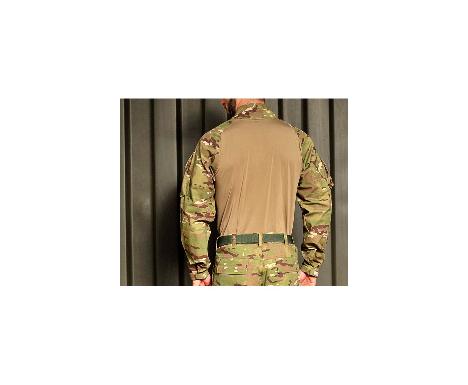 Camisa Combat Shirt Bravo Multicam - P