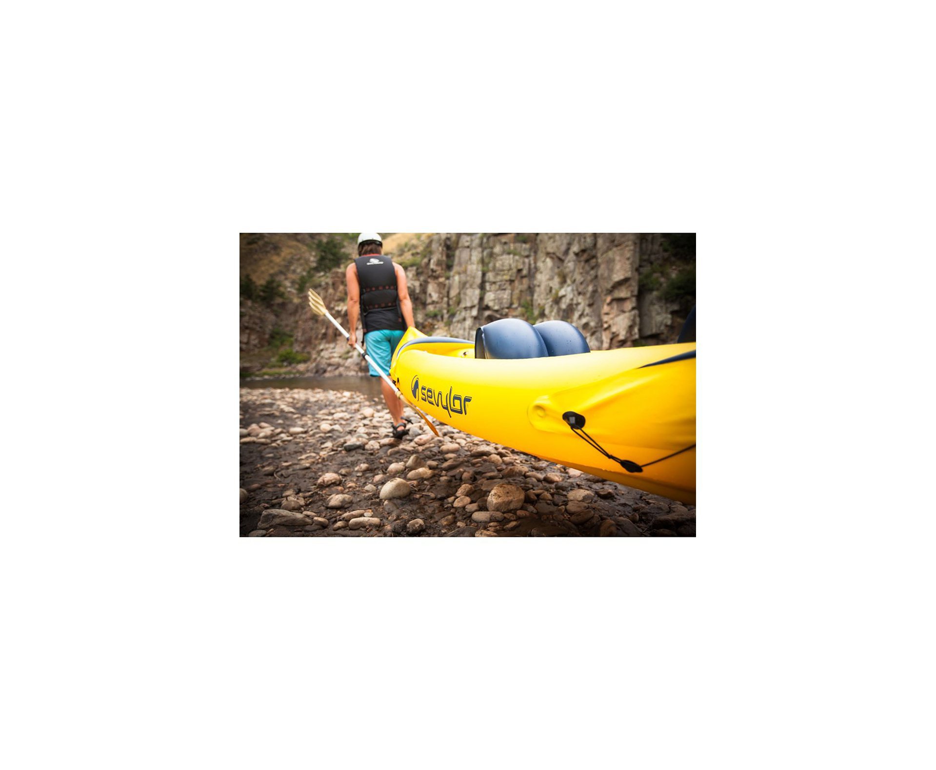 Caiaque Inflavel Tahiti 2 Pessoas Sevylor