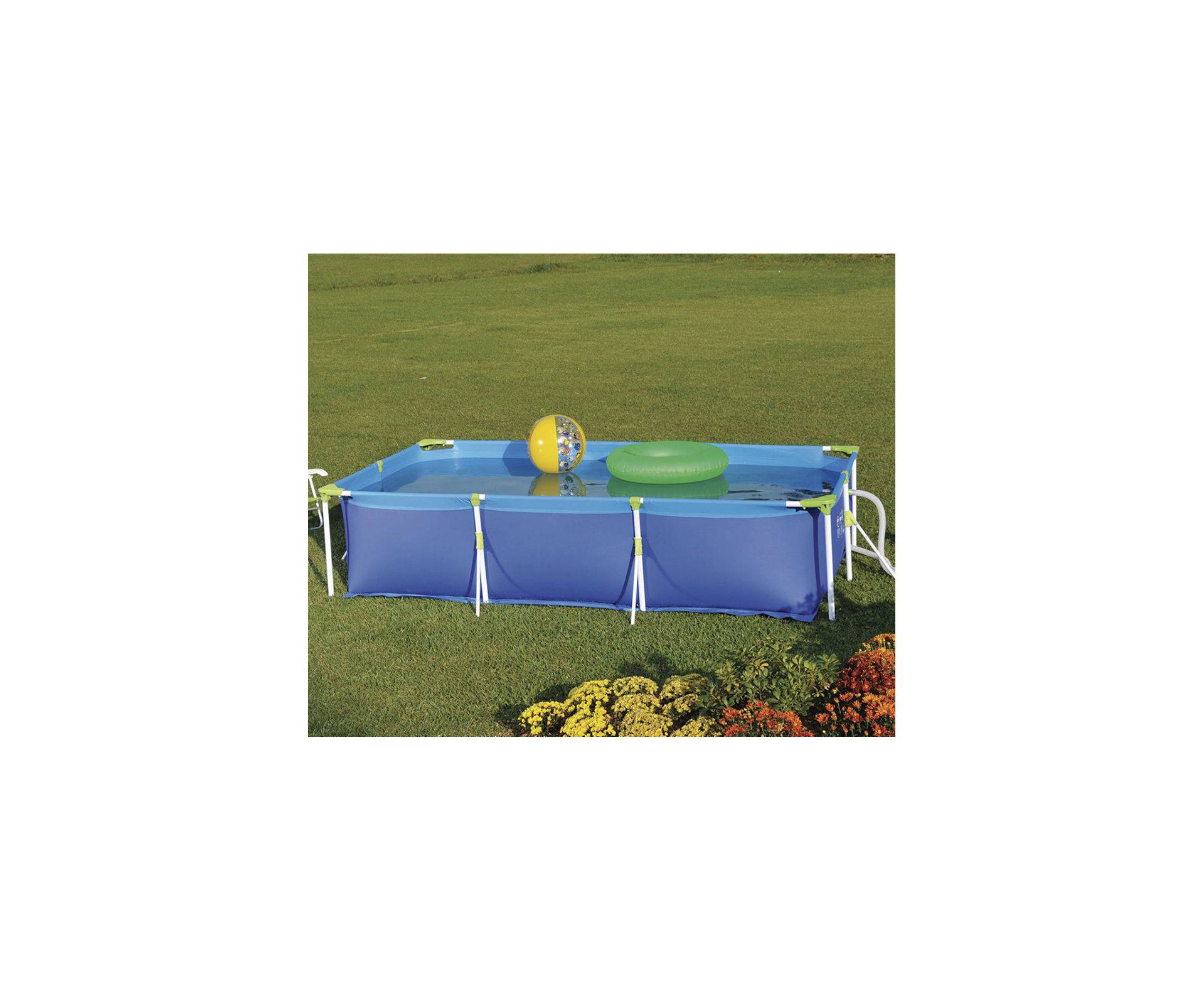 Piscina Retangular Estruturada Com 3.700 Litros Premium Mor