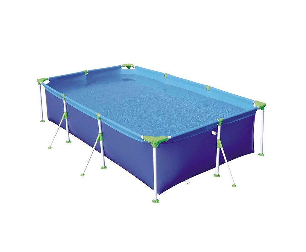 Piscina Retangular Estruturada Com 3.700 Litros Premium Mor