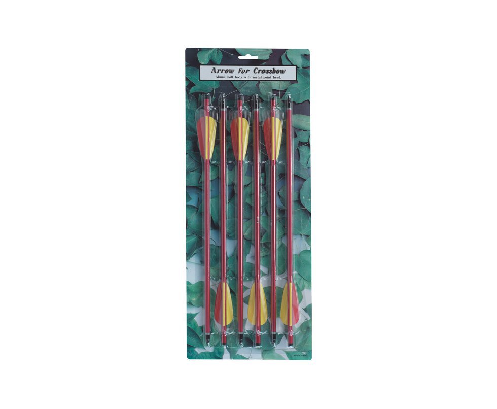 Kit Com 6 Flechas Para Besta / Balestra De 120/150/175 Libras 14" Man Kung