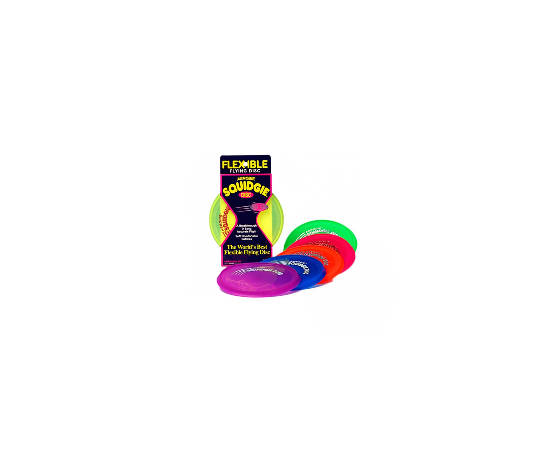 Disco Frisbee Squidgie Aerobie 22r24/22t24 Cores Variadas