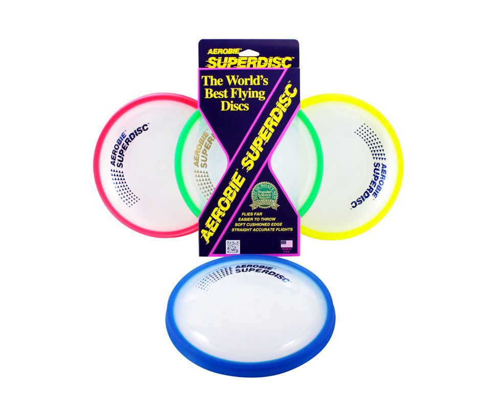 Disco Frisbee Super Aerobie 25t12/25r12 - Cores Variadas