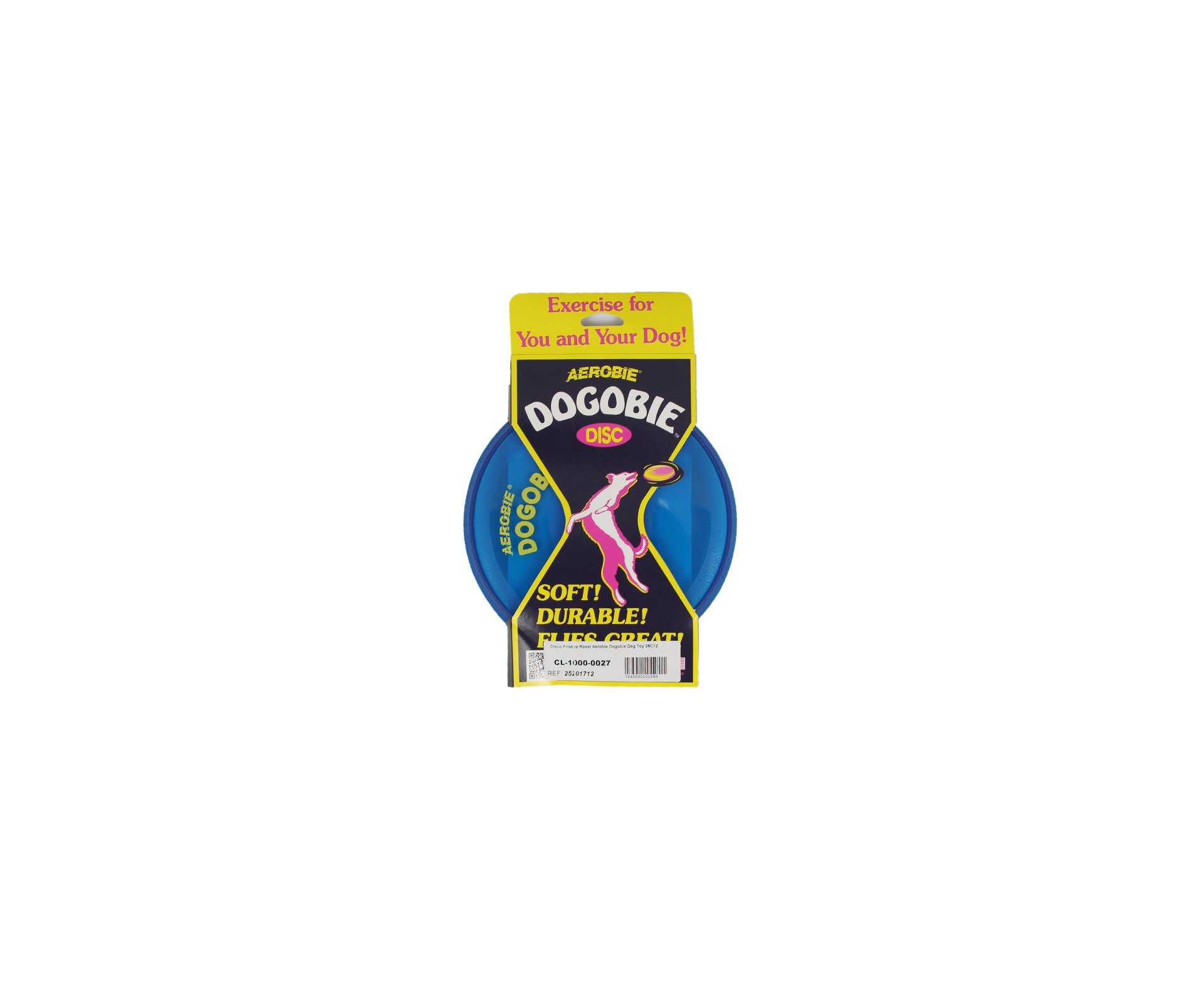 Disco Frisbee Aerobie Dogobie Dog Toy 28c12 - Cores Variadas