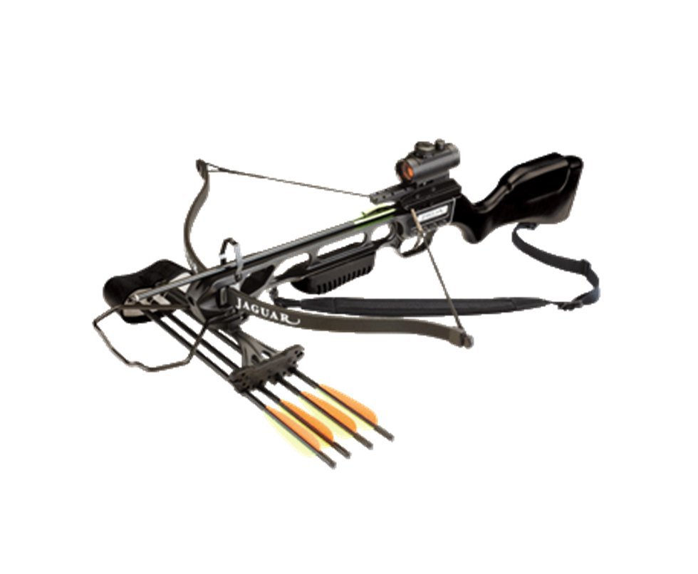 Besta/balestra Md Jaguar Coronha Polimero 150 Lbs + Red Dot + Acessorios