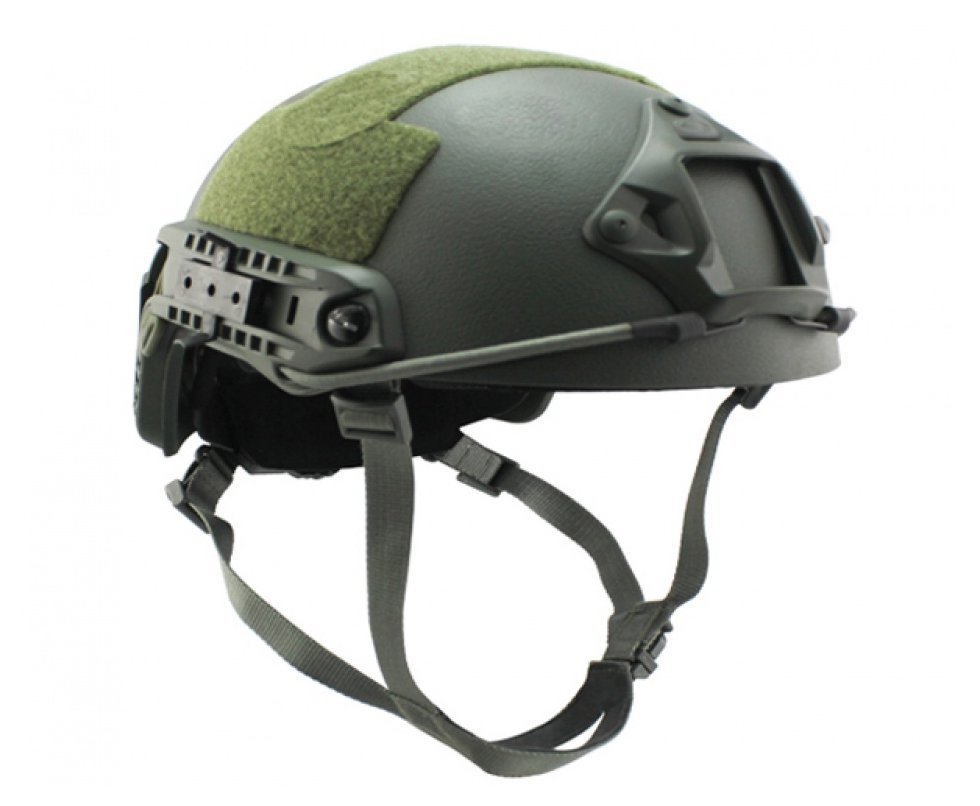 Capacete Tático Para Airsoft/paintball Mod Fast B Verde Oliva