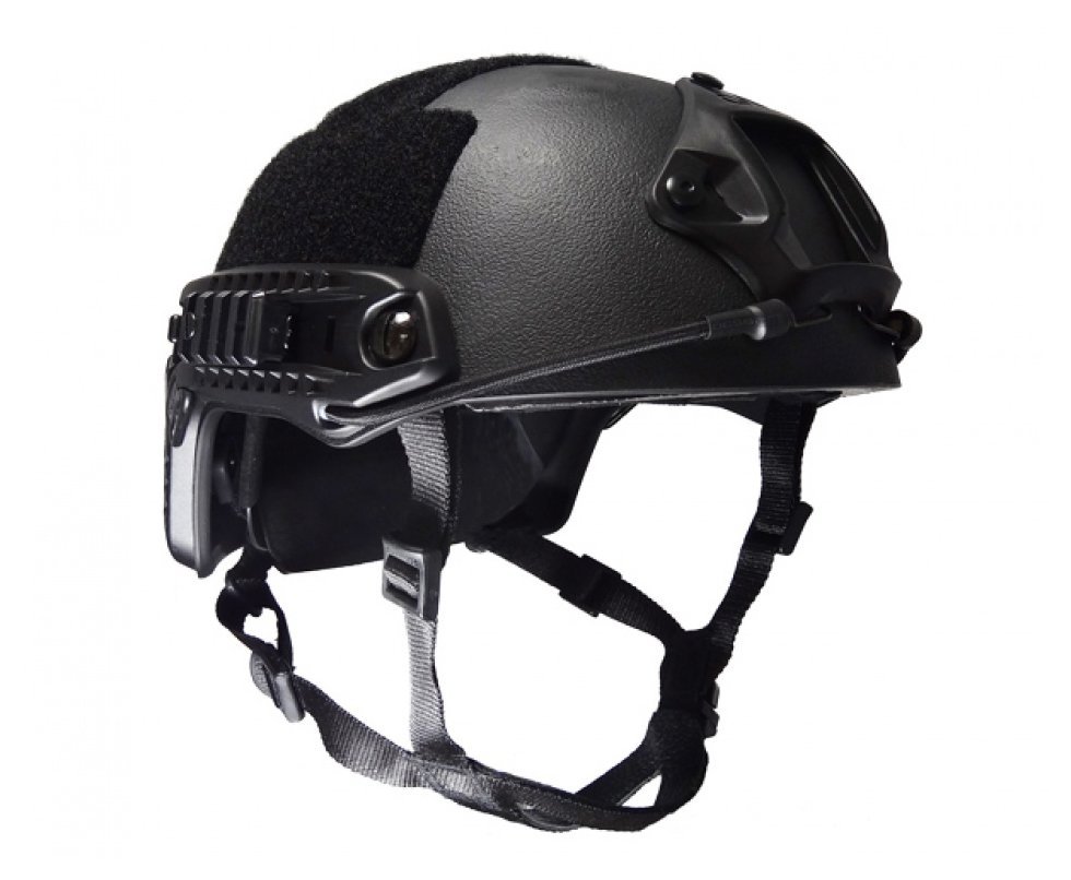 Capacete Tático Para Airsoft/paintball Mod Fast B Preto