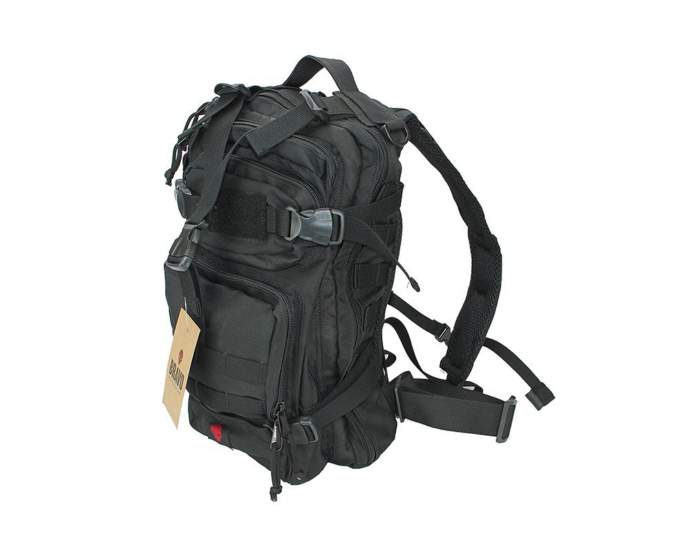 Mochila Tática Modular 3d Bravo 40l Preta