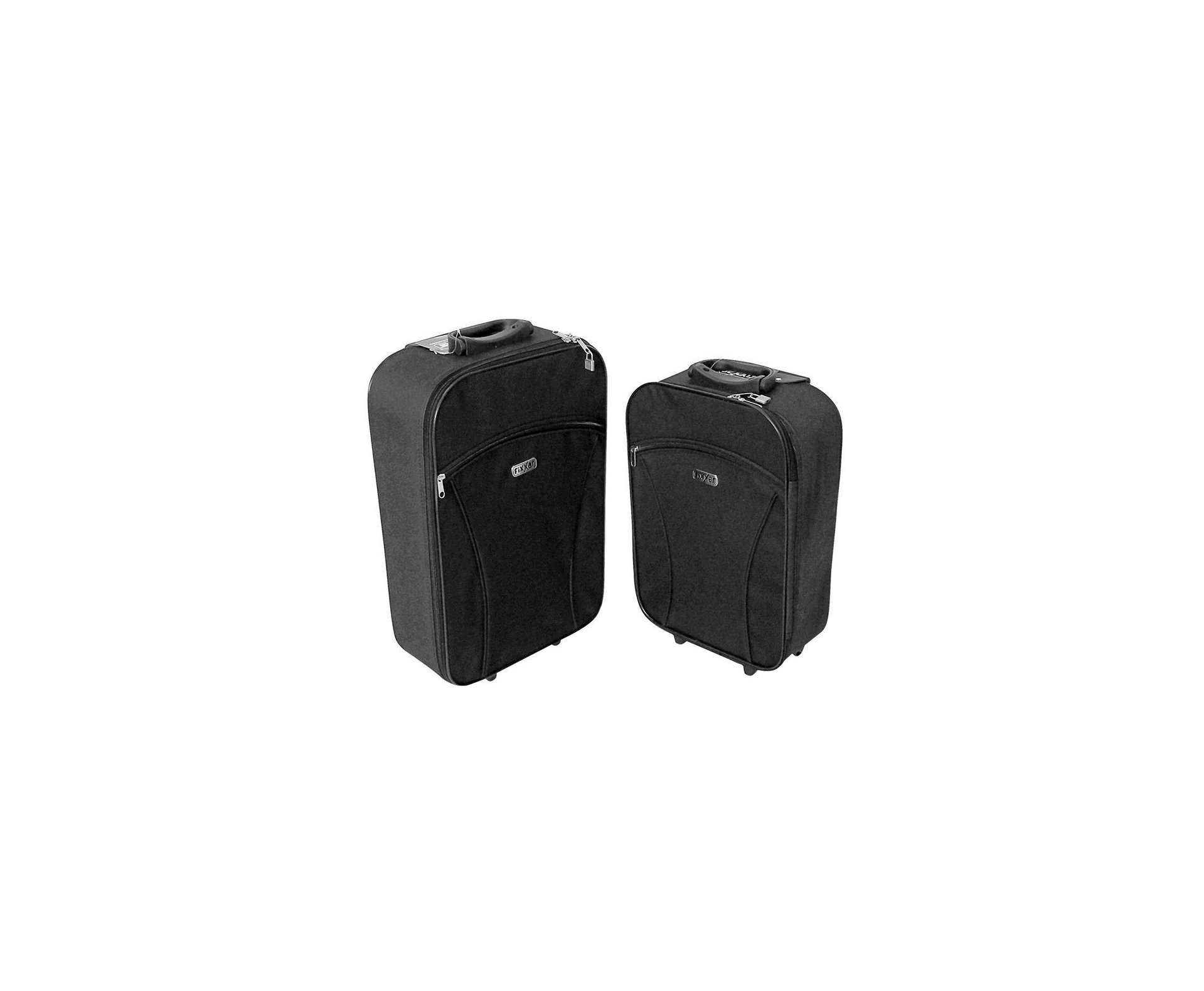 Conjunto Com 2 Malas Fixxar Trv 401 02 Rodas