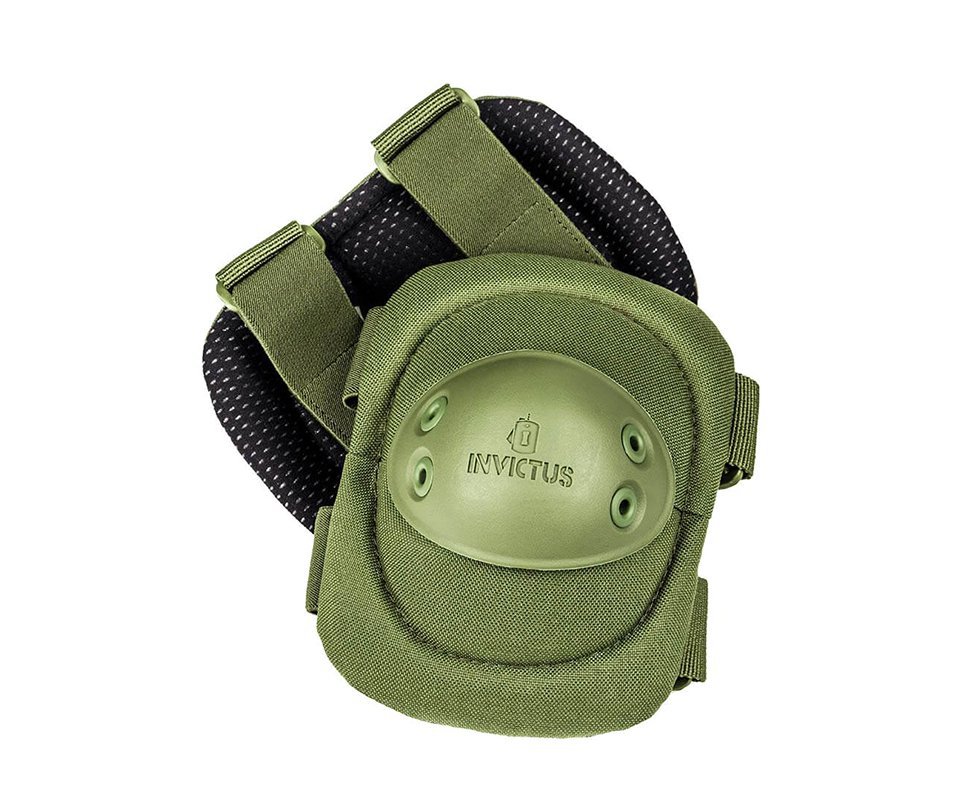 Joelheira Tática Invictus Protec Verde