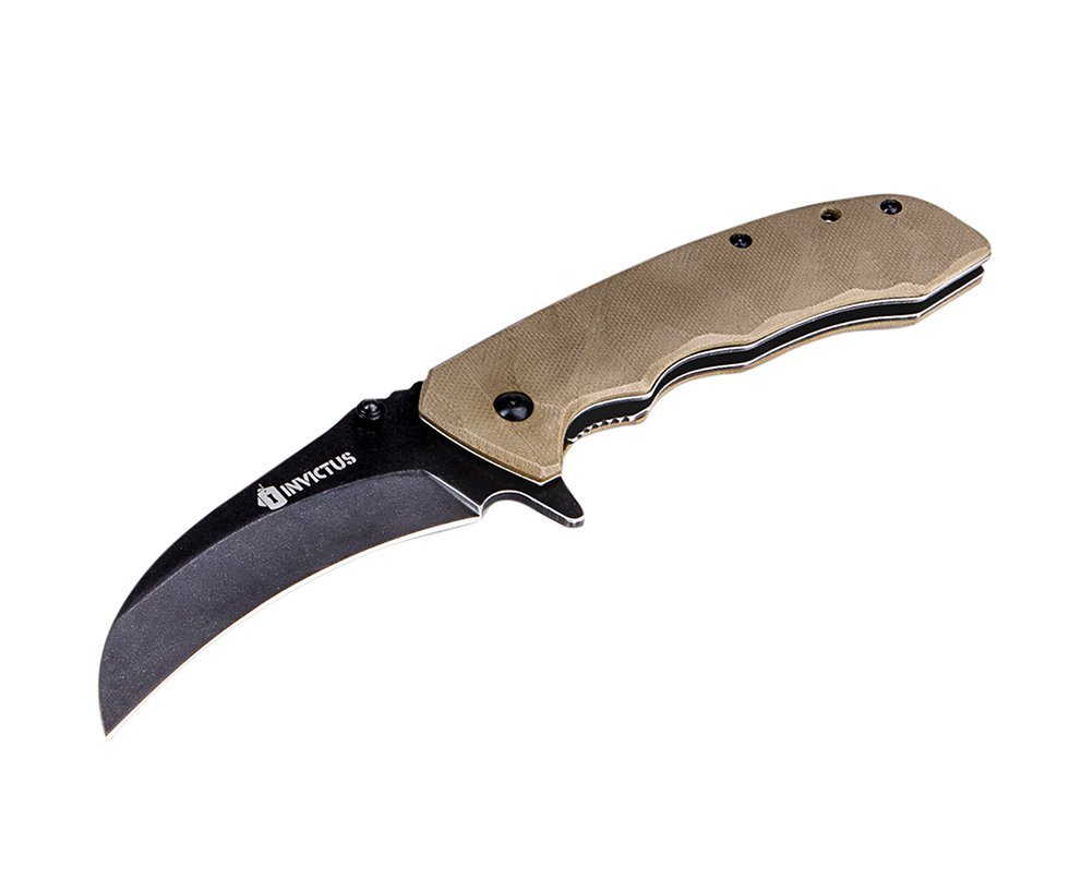 Canivete Tatico Invictus Adder Aço Inoxidável 3cr