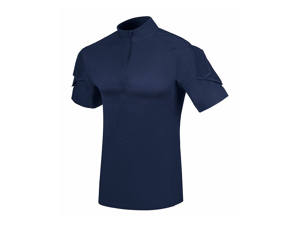 Camisa Tática Invictus Fighter Azul Aviator  - P