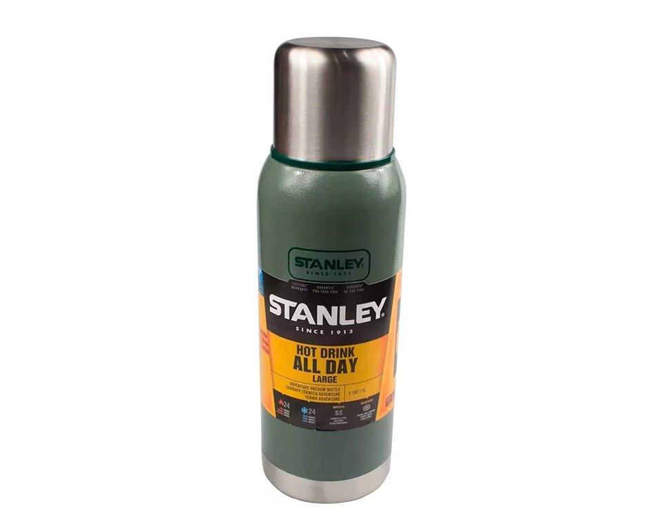 Garrafa Térmica Adventure Hammertone Green 0.50l- Stanley