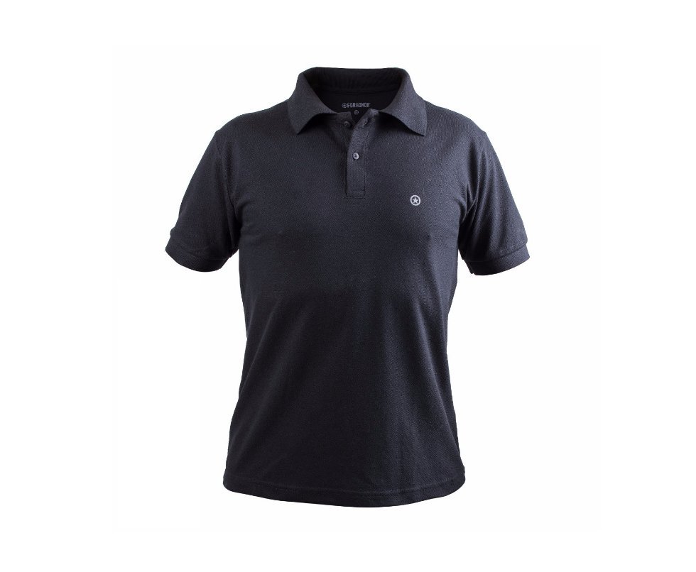 Camisa Polo Masculina Forhonor Black - P