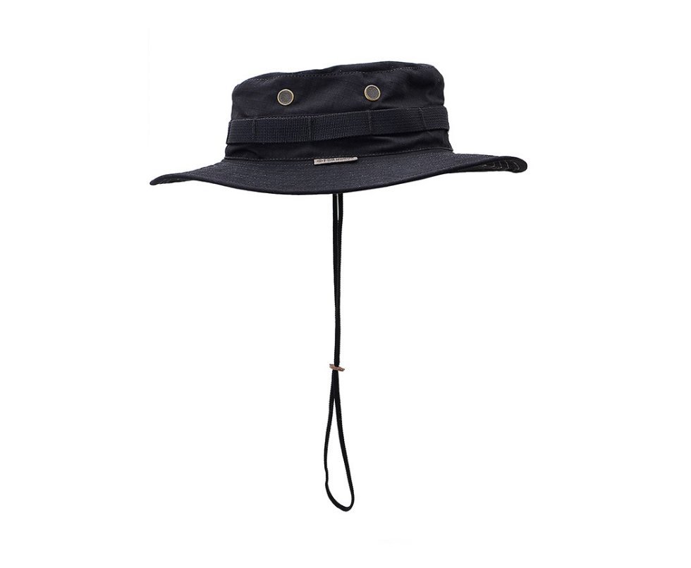 Chapeu Boonie Hat Forhonor Black