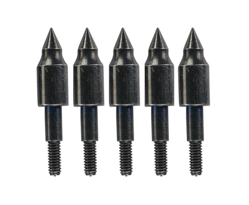 Ponteira Rosqueável De Metal Para Flechas 30" - Cartela 5 Unid - Man Kung