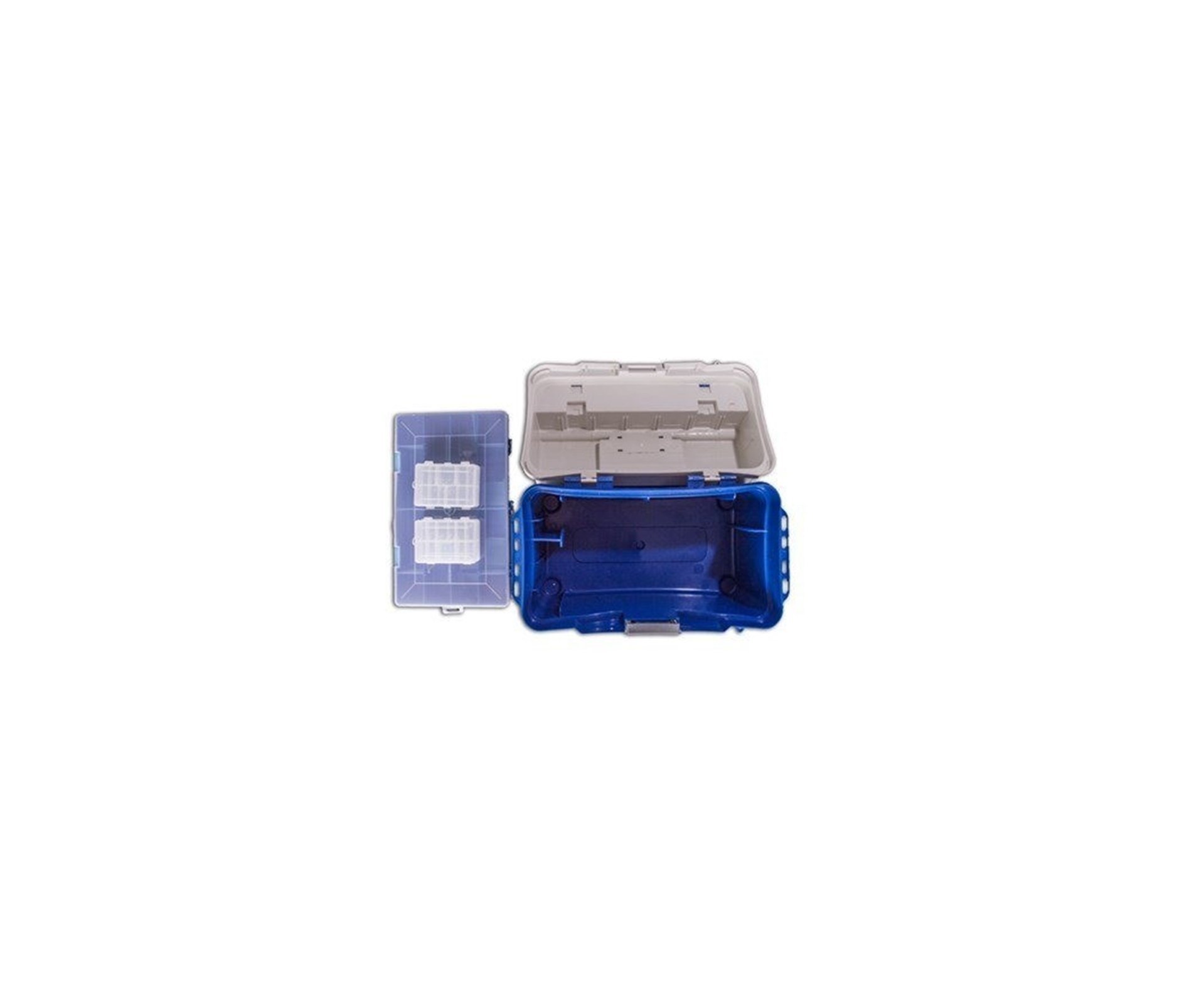 Maleta Para Pesca Pb 007 Azul Com 3 Estojos Pesca Brasil