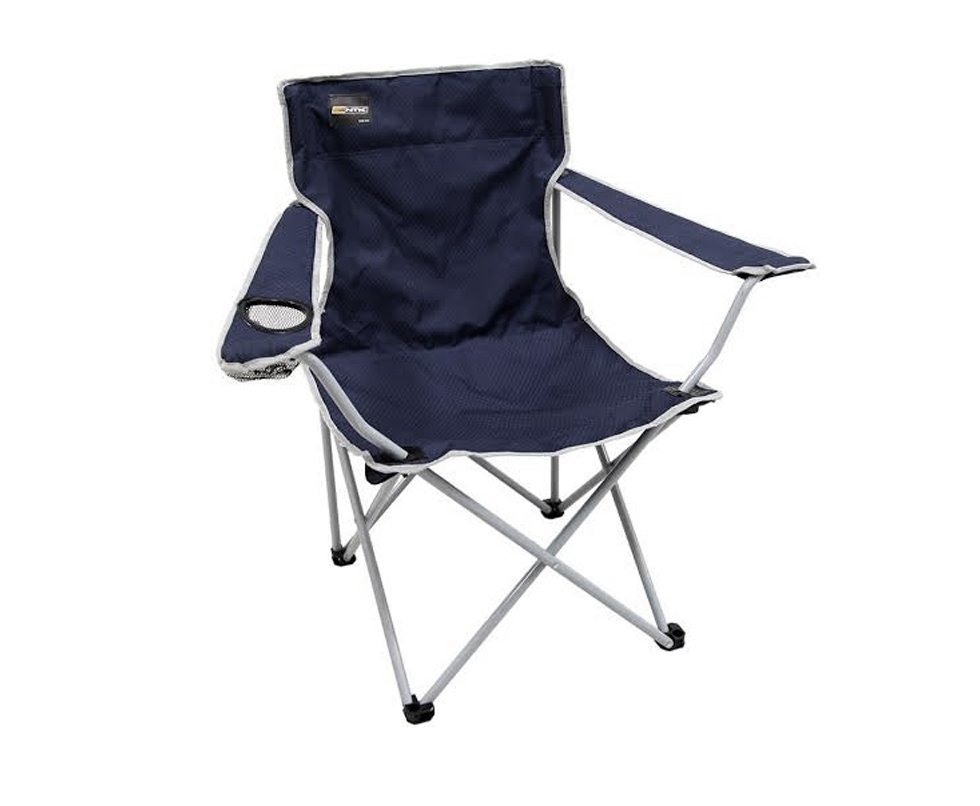 Cadeira Camping Alvorada Dobravel Azul - Nautika