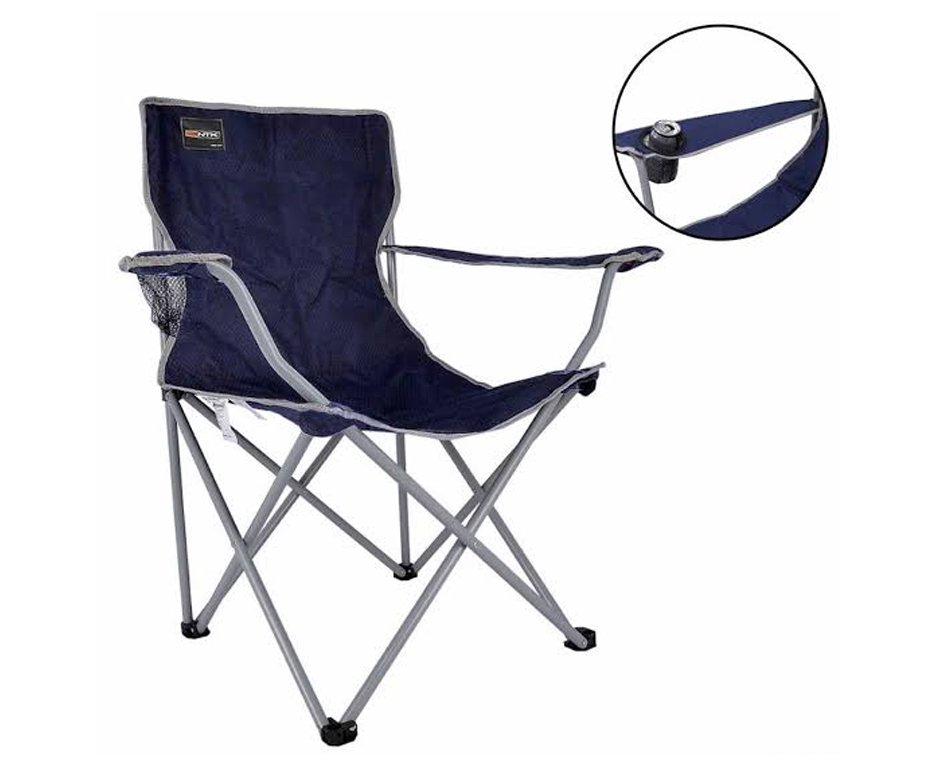 Cadeira Camping Alvorada Dobravel Azul - Nautika