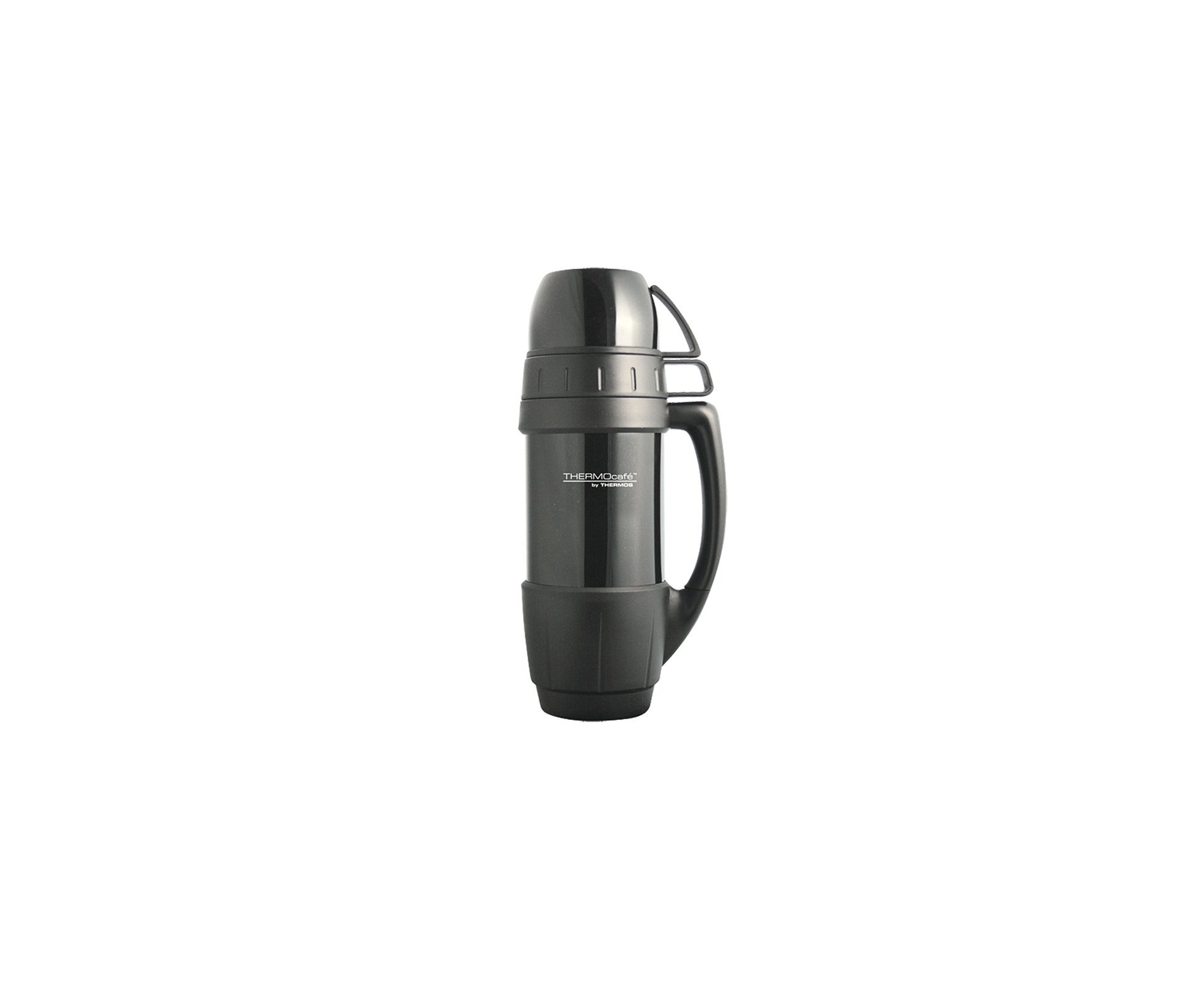Garrafa Térmica Thermos Alasca 1 Litro Preta Com Alça
