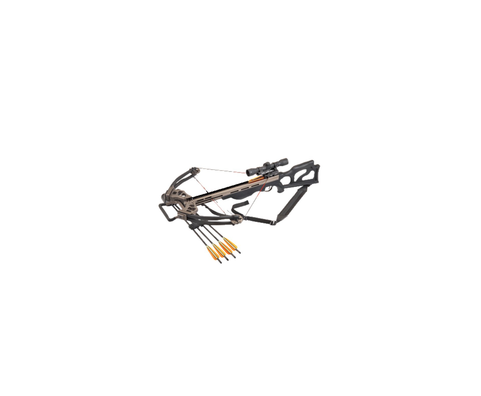 Besta/balestra Composta Titan Black - 200 Lbs + Luneta 4x32 - Poe Lang