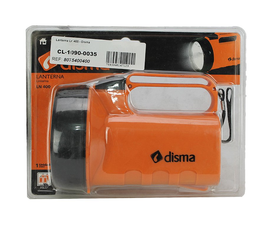 Lanterna De Mão Ln 400 Para Camping, Pesca - Disma