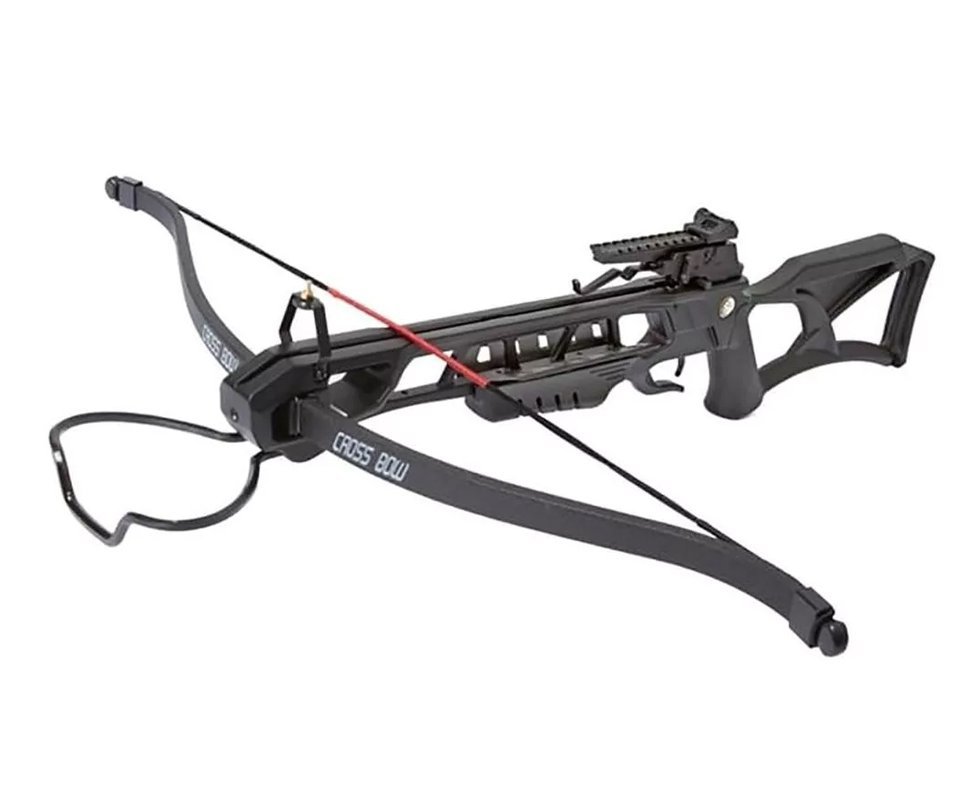 Besta balestra Recurva XB23BK tipo espingarda 175 Lbs - Man Kung