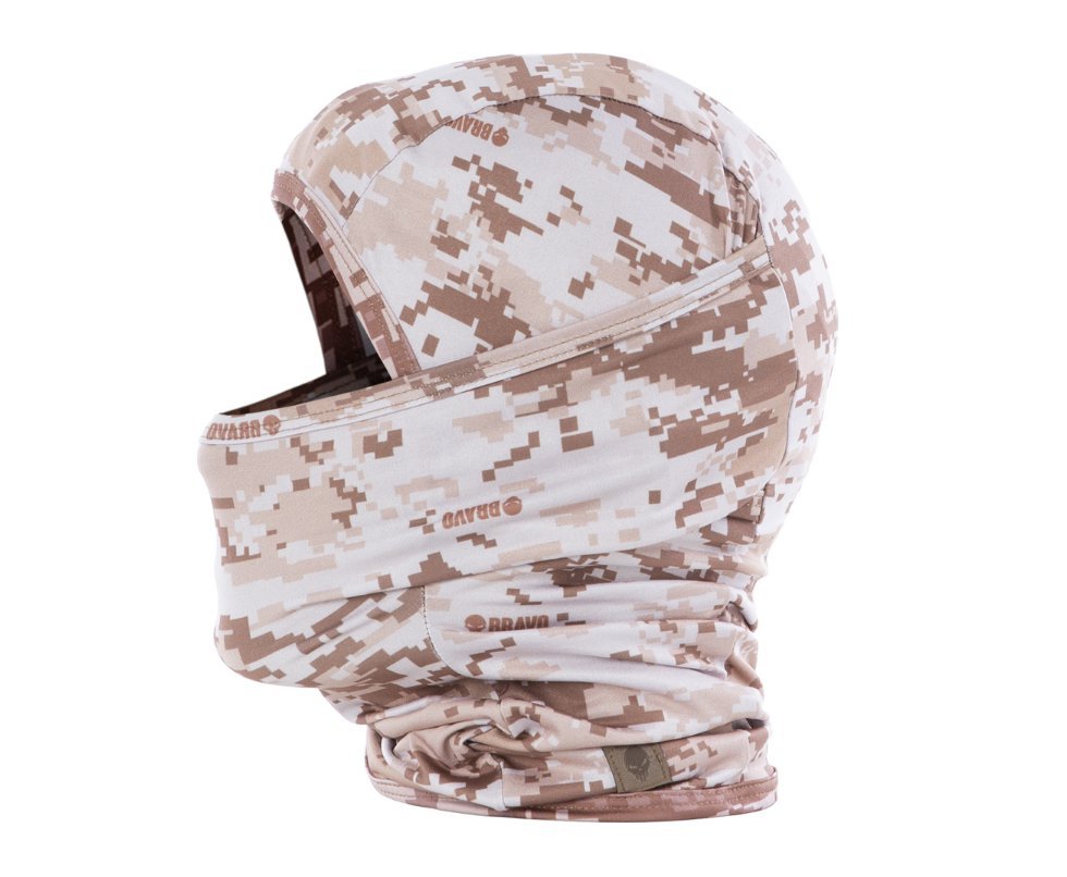 Balaclava Bravo Snake Desert Marpat Proteção Uv50