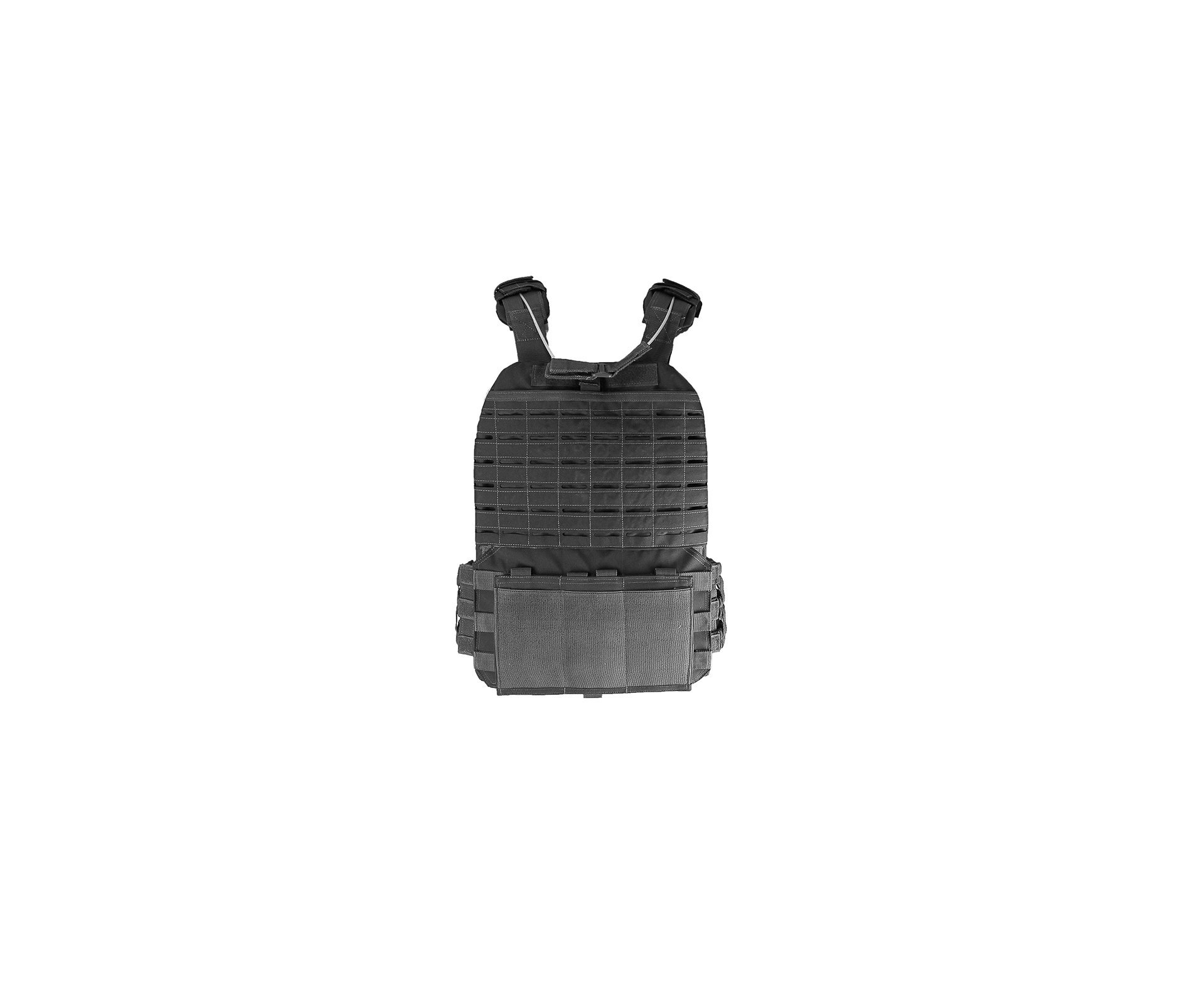 Colete Tático Hercules Plate Carrier Preto + Acessorio Mdc