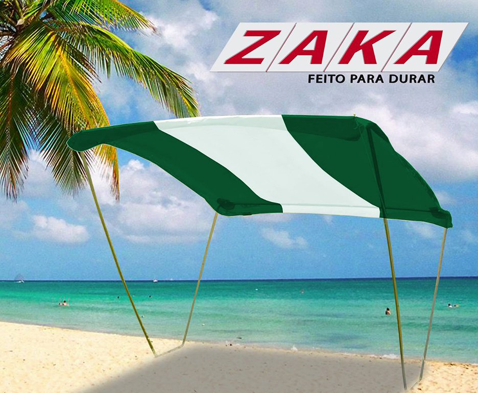 Tenda Gazebo Zaka Praia E Camping Casa Riviera Verde E Branca