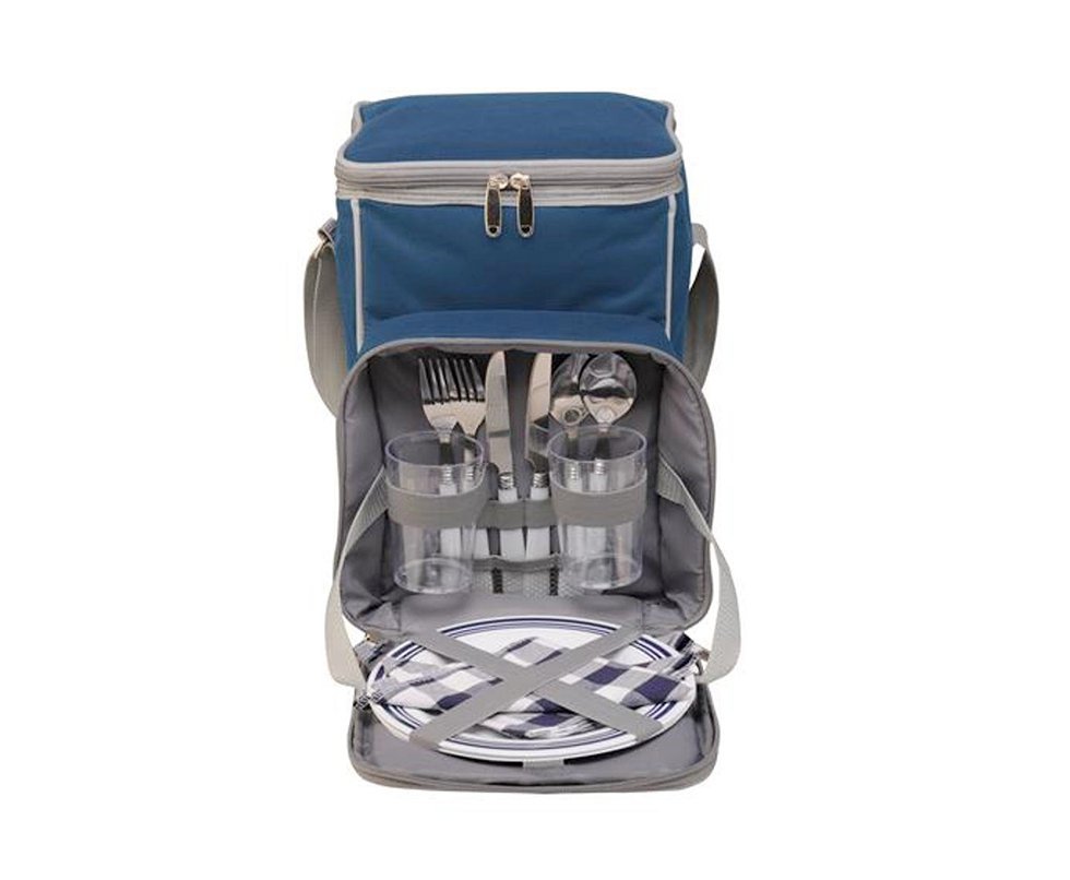 Kit Pique-nique Camping Bolsa Cooler Ballina 13l Mais Acessorios - Mor