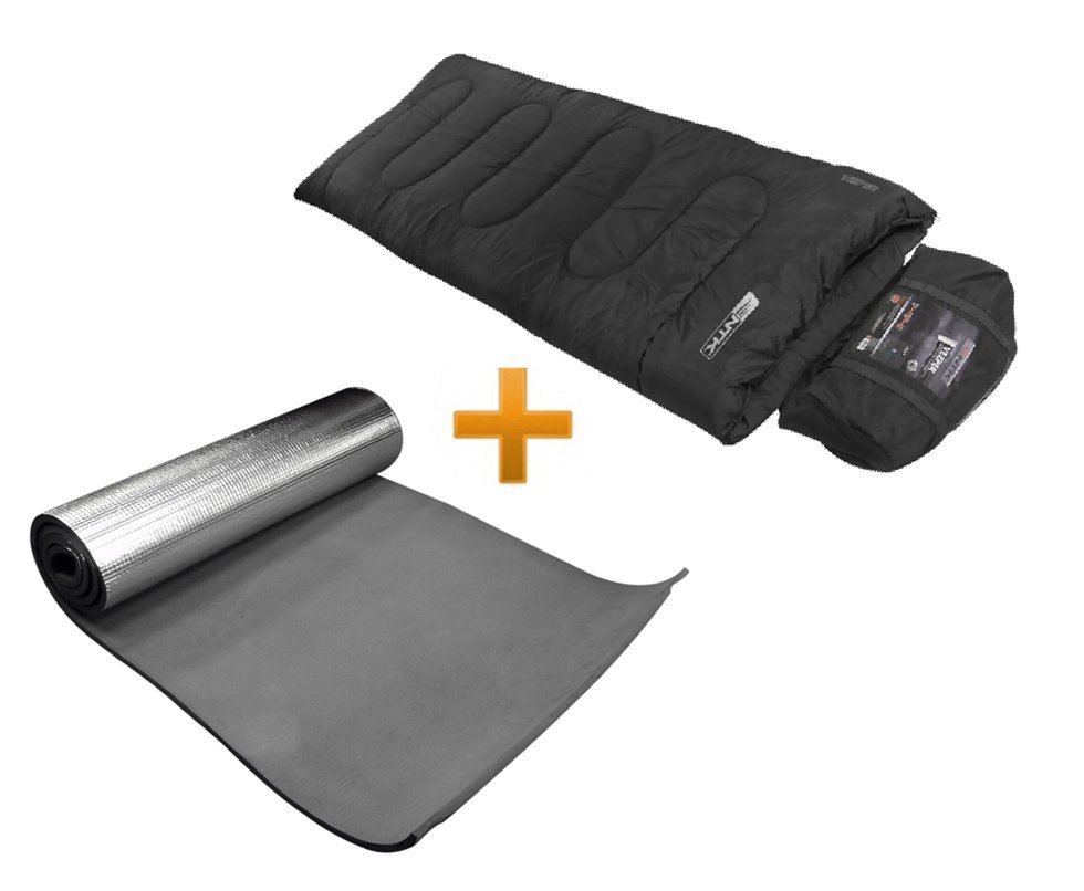 Saco De Dormir Tatico Vezper 5°c à 15°c Preto - Nautika + Isolante Termico