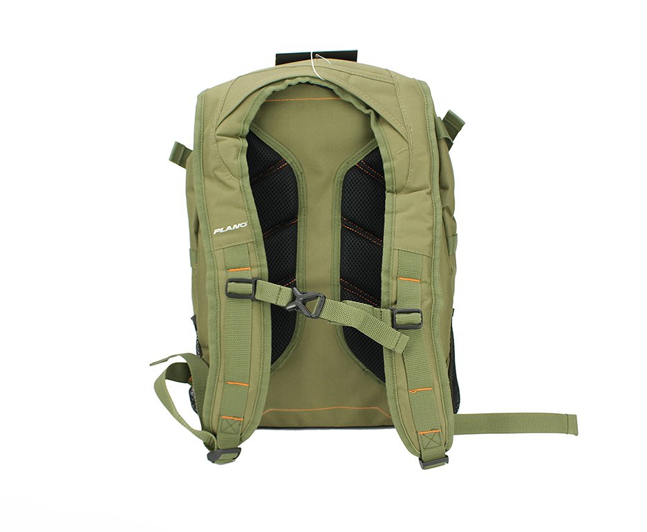 Mochila Pesca Nylon Backpacks Com 3 Estojos Verde Oliva - Plano