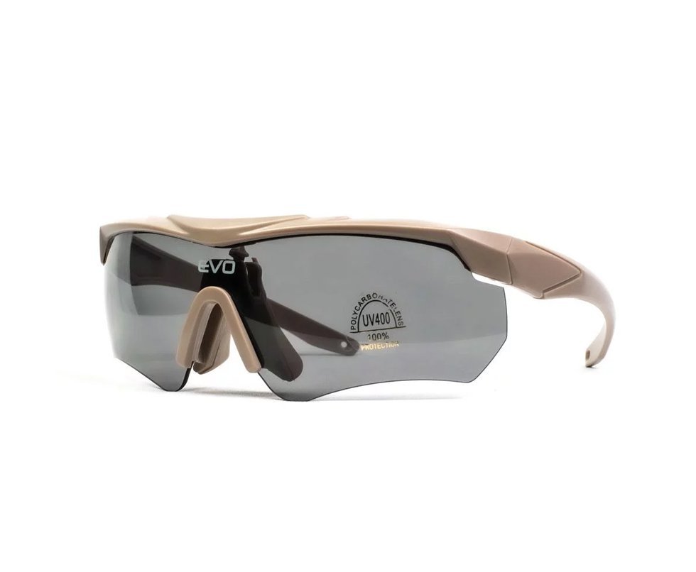 óculos De Proteção De Tiro G034tn Kit 3 Lentes Sport Glasses - Evo Tactical