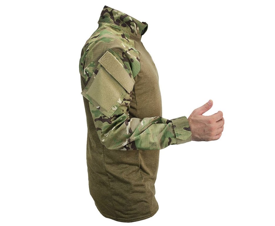 Camisa De Combate For Honor Adulto Poliester 711 Camuflado Multicam  - P