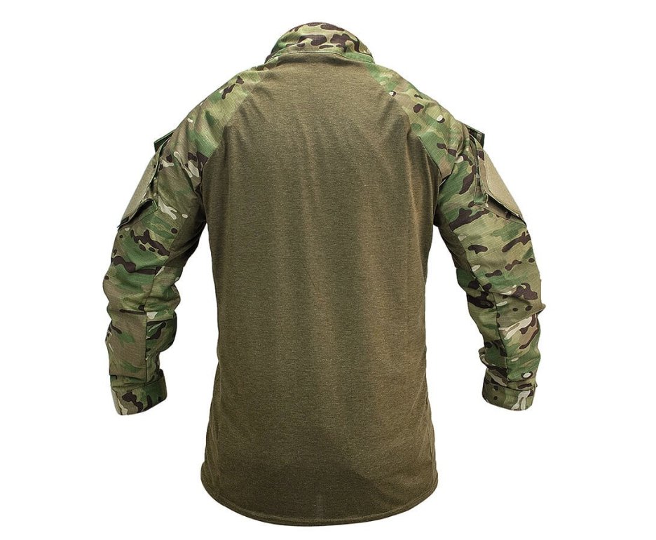 Camisa De Combate For Honor Adulto Poliester 711 Camuflado Multicam  - P