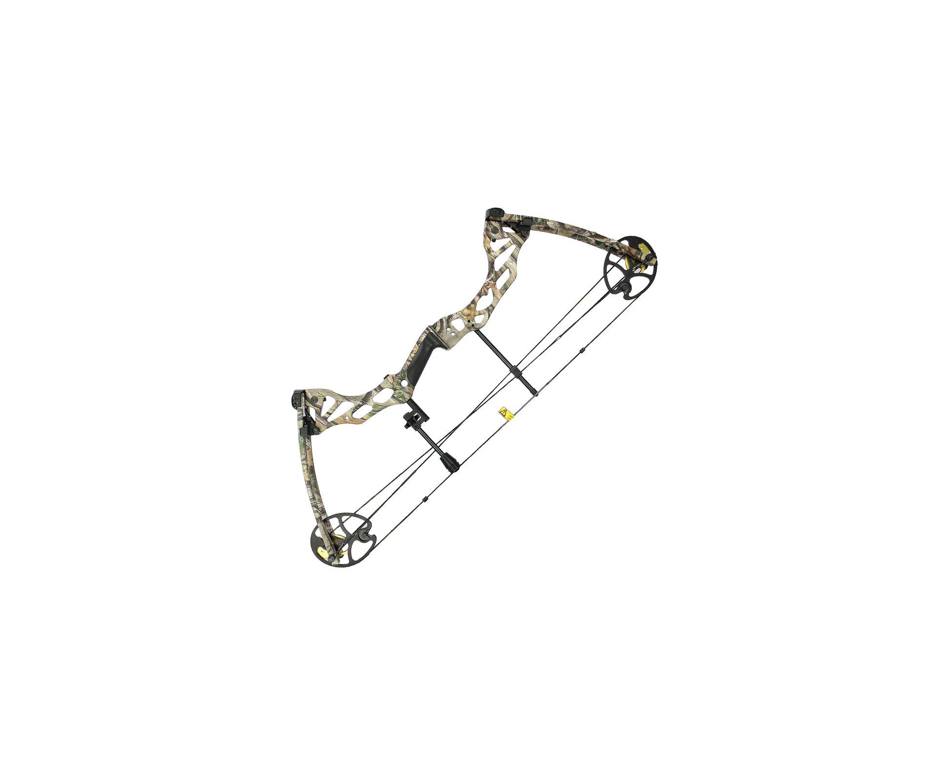 Arco Composto 70lbs Forest Camo Man Kung = Destro