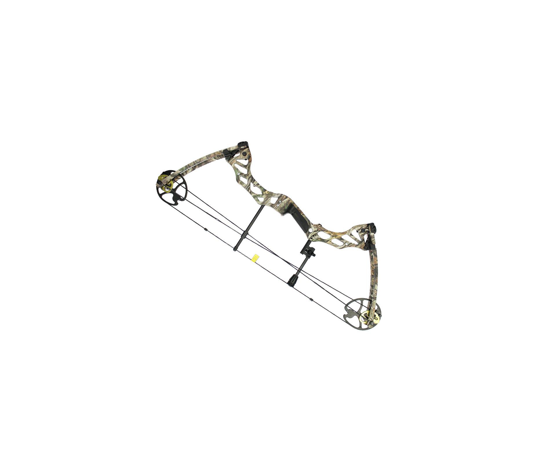 Arco Composto 70lbs Forest Camo Man Kung = Destro