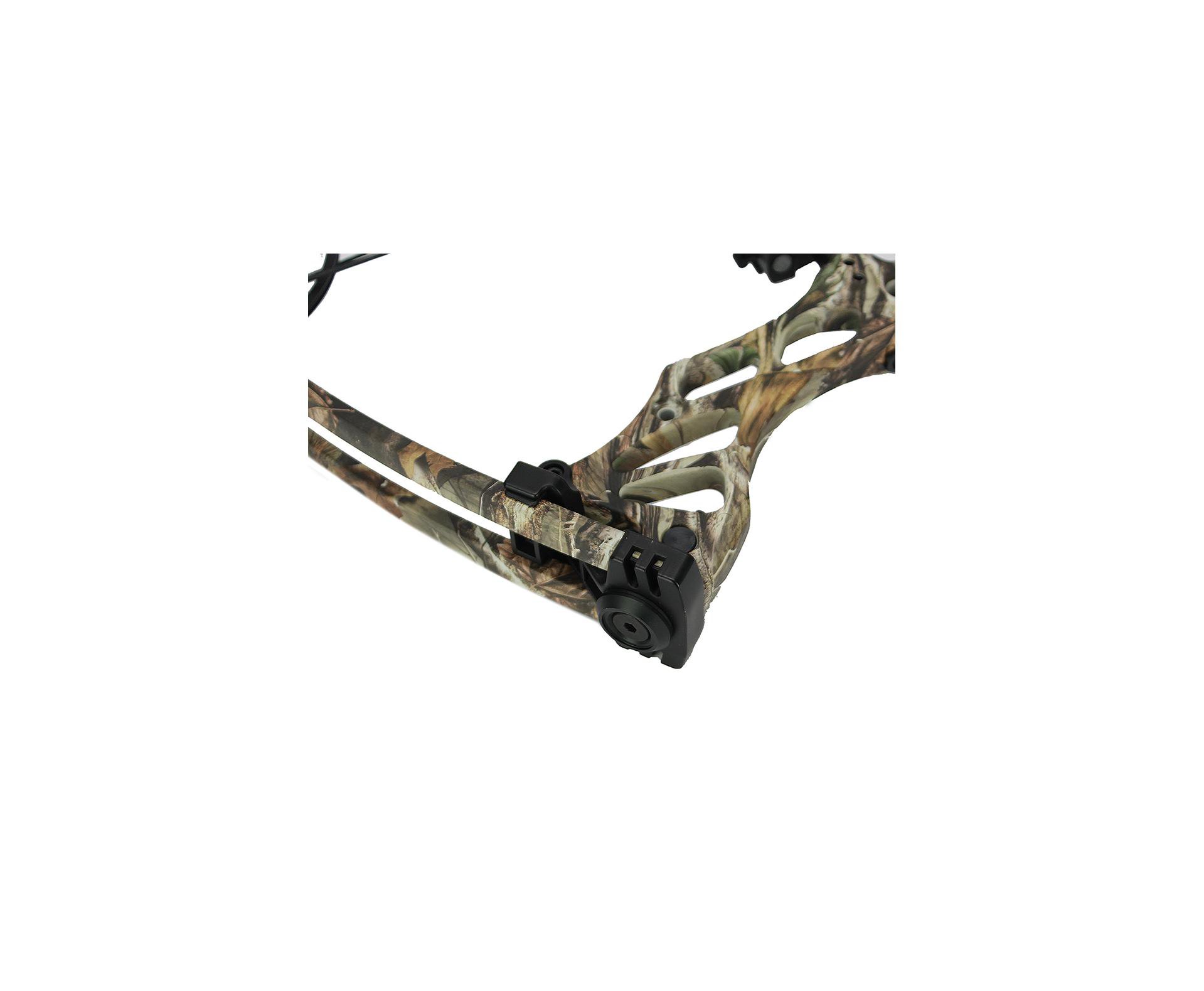 Arco Composto 70lbs Forest Camo Man Kung = Destro