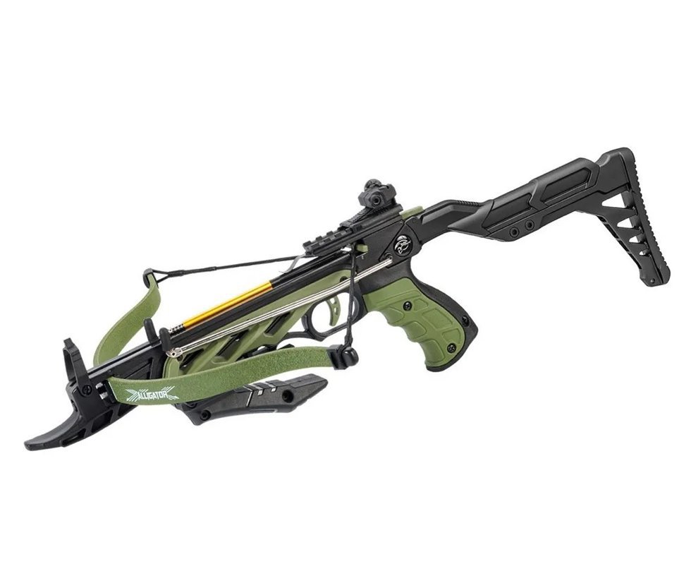 Besta balestra Recurvo Pistola Alligator TCS2- G 80 Lbs - Man Kung