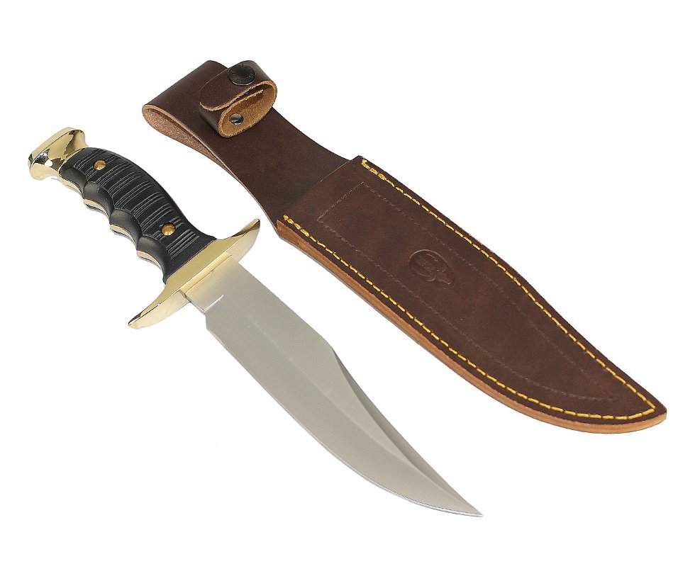 Faca Esportiva Muela 7180 + Bainha De Couro- Espanhola